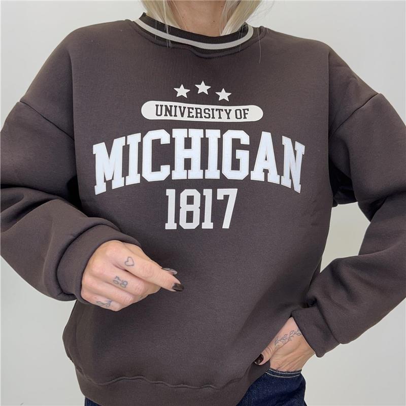 felpa con stampa america